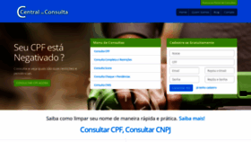 What Centraldaconsulta.com website looked like in 2020 (3 years ago)