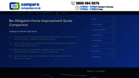 What Comparecompanies.co.uk website looked like in 2020 (3 years ago)