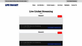 What Crictime.online website looked like in 2020 (3 years ago)