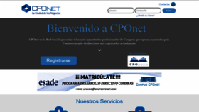 What Cponet.net website looked like in 2020 (3 years ago)