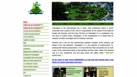 What Chandigarhtourism.gov.in website looked like in 2020 (3 years ago)