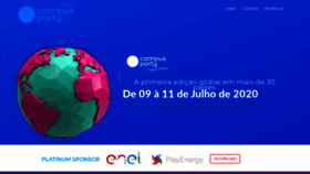 What Campus-party.com.br website looked like in 2020 (3 years ago)