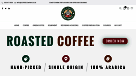 What Coffeecompany.co.za website looked like in 2020 (3 years ago)