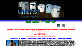 What Catchnbait.com website looked like in 2020 (3 years ago)