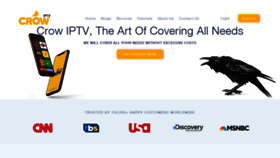 What Crowiptv.com website looked like in 2020 (3 years ago)