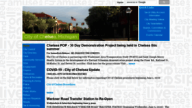 What City-chelsea.org website looked like in 2020 (3 years ago)