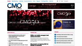 What Cmo.com.au website looked like in 2020 (3 years ago)