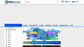 What Congdong.edu.vn website looked like in 2020 (3 years ago)