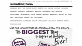 What Canadabeautysupply.ca website looked like in 2020 (3 years ago)