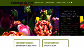 What Claudiumdiewelt.de website looked like in 2020 (3 years ago)