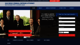 What Crimedefenselawyer.com website looked like in 2020 (3 years ago)