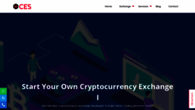 What Cryptocurrencyexchangescript.com website looked like in 2020 (3 years ago)