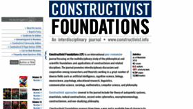 What Constructivist.info website looked like in 2020 (3 years ago)