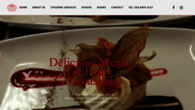 What Challengercatering.com website looked like in 2020 (3 years ago)