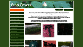 What Crop-covers.co.uk website looked like in 2020 (3 years ago)