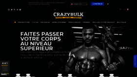 What Crazybulk.fr website looked like in 2020 (3 years ago)