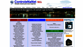 What Controlenanet.com.br website looked like in 2020 (3 years ago)