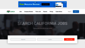 What Cajobhunt.com website looked like in 2020 (3 years ago)