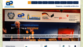What Cpdi-pakistan.org website looked like in 2020 (3 years ago)
