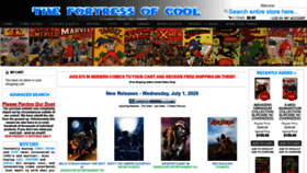 What Comicnerds.com website looked like in 2020 (3 years ago)