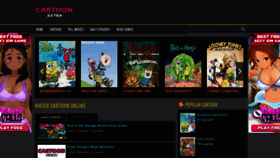 What Cartoonextra.in website looked like in 2020 (3 years ago)