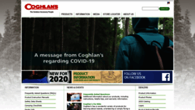 What Coghlans.com website looked like in 2020 (3 years ago)