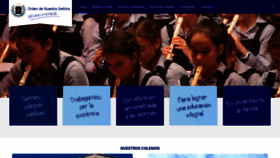 What Colegiosons.es website looked like in 2020 (3 years ago)