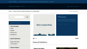 What Customprints.nga.gov website looked like in 2020 (3 years ago)
