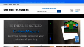 What Custom-magnets.com website looked like in 2020 (3 years ago)