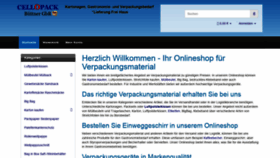 What Cellopack.de website looked like in 2020 (3 years ago)