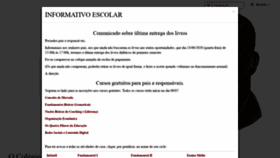 What Colegiosouzamarques.com website looked like in 2020 (3 years ago)