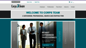 What Corpsteam.com website looked like in 2020 (3 years ago)