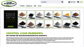 What Clean-label.de website looked like in 2020 (3 years ago)