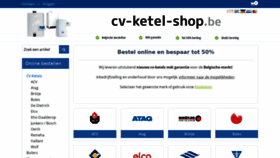 What Cv-ketel-shop.be website looked like in 2020 (3 years ago)