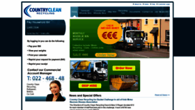 What Countryclean.ie website looked like in 2020 (3 years ago)