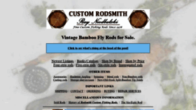 What Customrodsmith.com website looked like in 2020 (3 years ago)