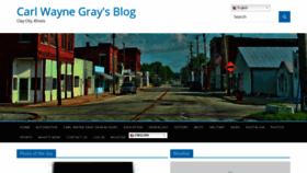 What Carlwgray.com website looked like in 2020 (3 years ago)