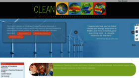 What Cleanet.org website looked like in 2020 (3 years ago)