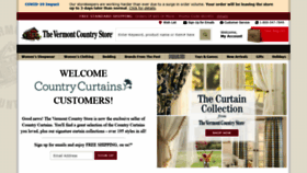 What Countrycurtains.com website looked like in 2020 (3 years ago)
