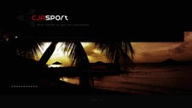 What Cjasport.fr website looked like in 2020 (3 years ago)