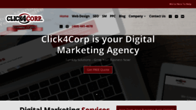 What Click4corp.com website looked like in 2020 (3 years ago)