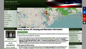 What Camplejeunehousing.com website looked like in 2020 (3 years ago)