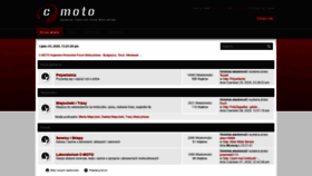 What C-moto.pl website looked like in 2020 (3 years ago)