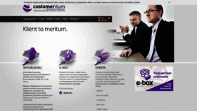 What Customeritum.pl website looked like in 2020 (3 years ago)