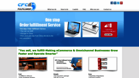 What Cfulfillmentc.com website looked like in 2020 (3 years ago)
