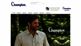 What Champion-outdoor.co.uk website looked like in 2020 (3 years ago)