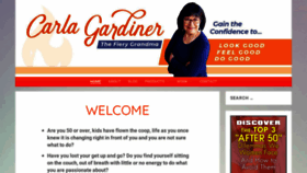 What Carlajgardiner.com website looked like in 2020 (3 years ago)