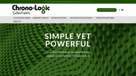 What Chronologic.co.za website looked like in 2020 (3 years ago)