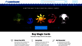 What Cardshark.com website looked like in 2020 (4 years ago)
