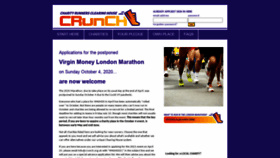 What Crunch.org.uk website looked like in 2020 (3 years ago)
